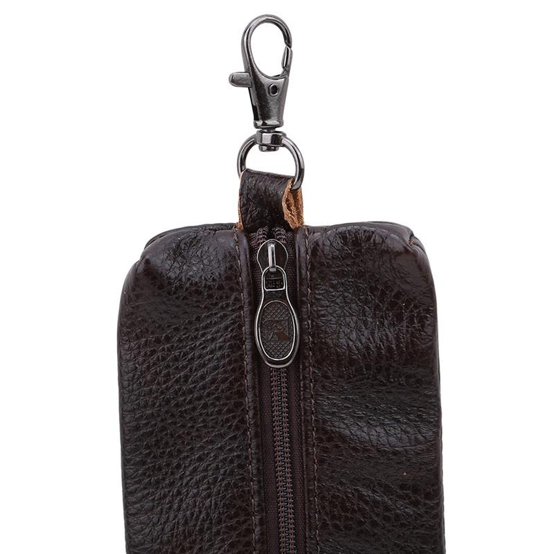 Компактные кошельки для ключей автомобиля Мужской органайзер для ключей Домохозяйка Чехол для ключей на молнии Сумка-кошелек