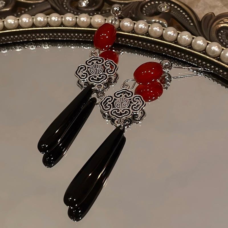 Ретро Серьги Дизайн Чувство Личности Универсальные Серьги Серьги Этнический Стиль Высококлассные Серьги