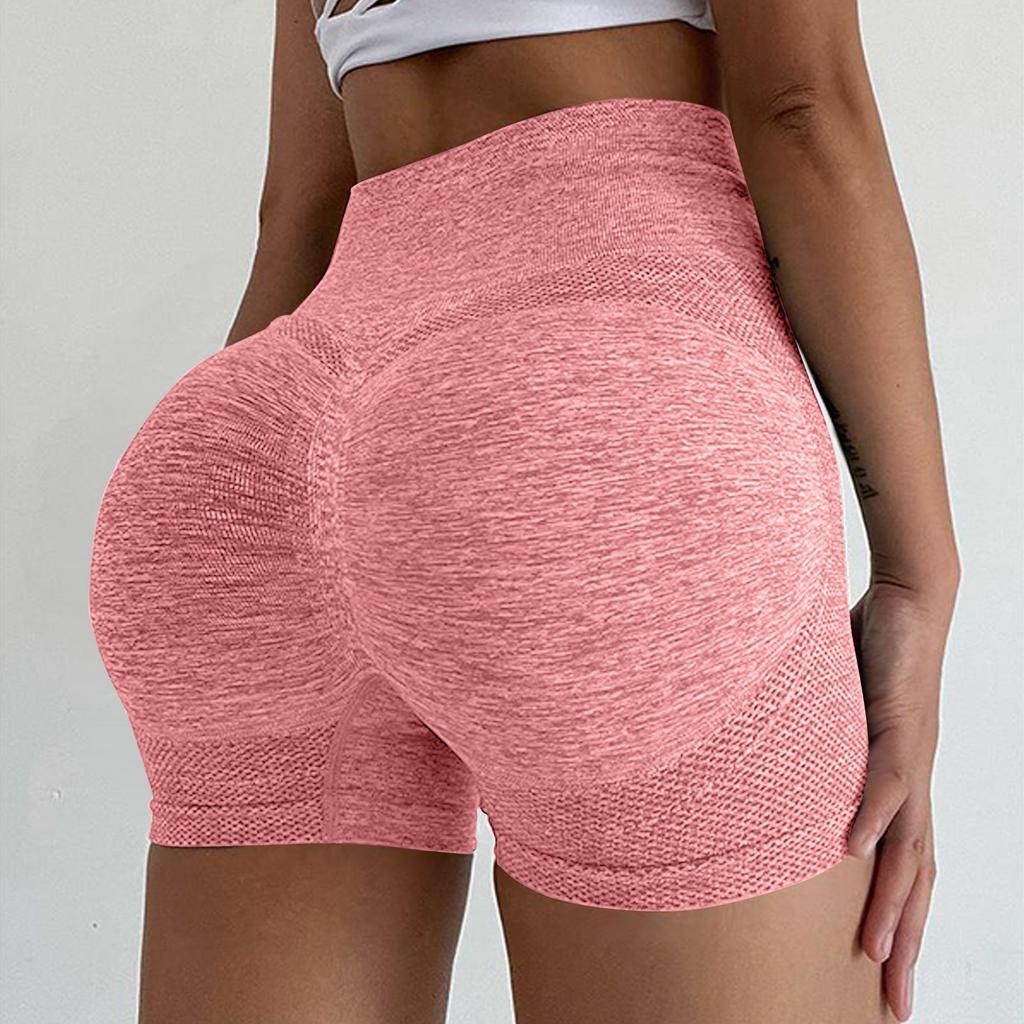 Women Yoga Shorts Seamless Quick Dry Gym Sports Short Leggings Sexy High Waist Shorts