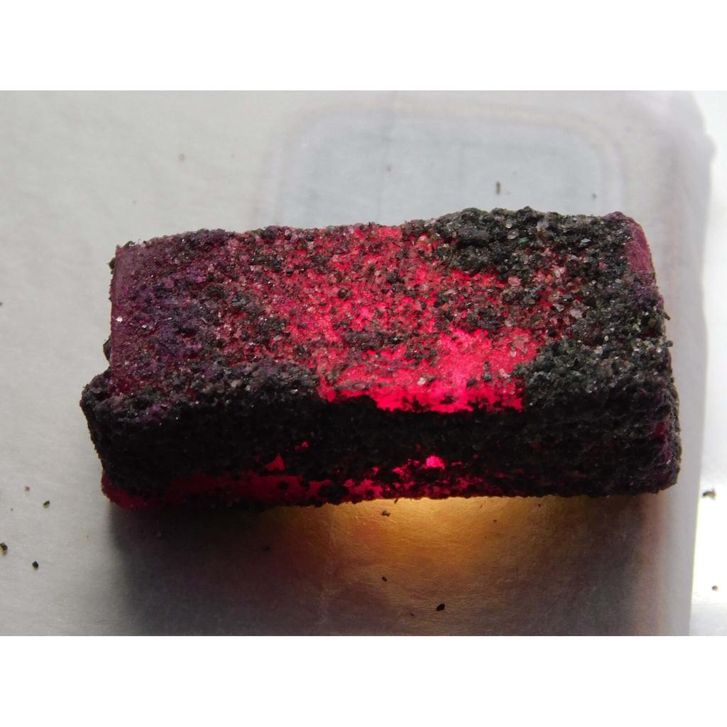 Huge 47 Ct Rough Earth Mined Natural Red Ruby Loose Gemstone CERTIFIED