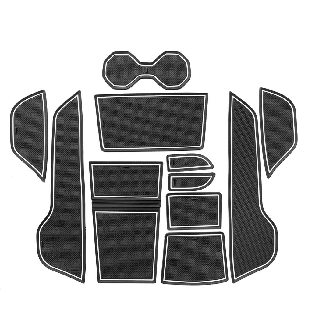 Для MG 4 MG4 EV Противоскользящий коврик в слот ворот Нескользящая накладка в паз двери Подстаканник Аксессуары для интерьера Резиновая подставка