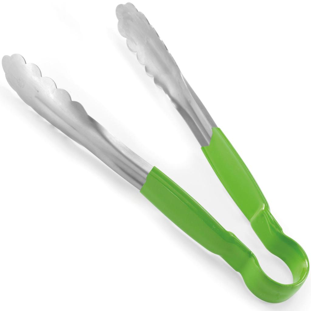 HENDI 171875 green HACCP serving tongs