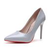 Plus Size Women Shoes Fashion Pointed Toe Platform Heels Patent Leather Dress High Heels Women Pumps Mary Jane Shoes Red Heels