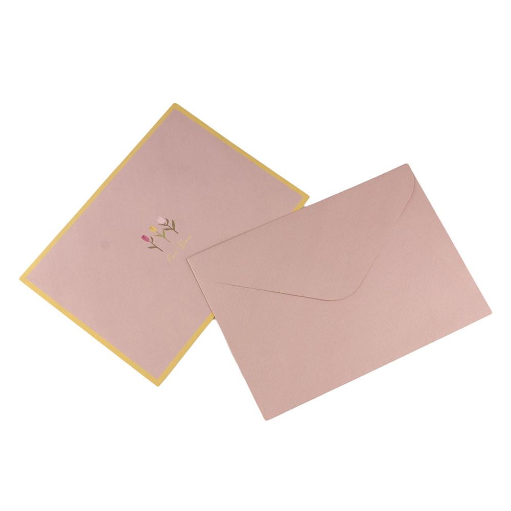 DIY Postcard Floral Envelopes Flowers Letter Writing Paper Holiday Wishes Letter Pads  Stationery