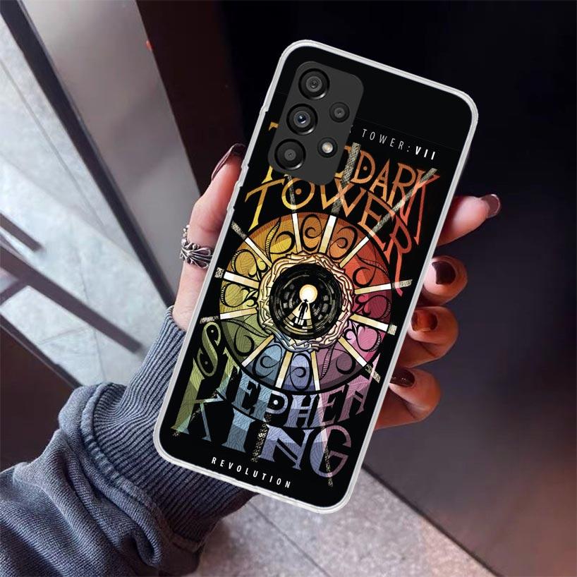 Stephen King The Dark Tower Phone Case For Samsung Galaxy A52 A51 A50S A32 A22 A12 A02S A72 A71 A31 A70 A30S Note 20 Ultra 10 Pl
