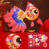 Goldfish Lantern DIY Assembly Handheld Lantern for Kids Battery Powered Chinese Traditional Lantern for Mid-Autumn Festival Spring Festival