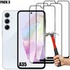 Full Tempered Glass for Samsung Galaxy A35 5G, Screen Protector 3-Pack