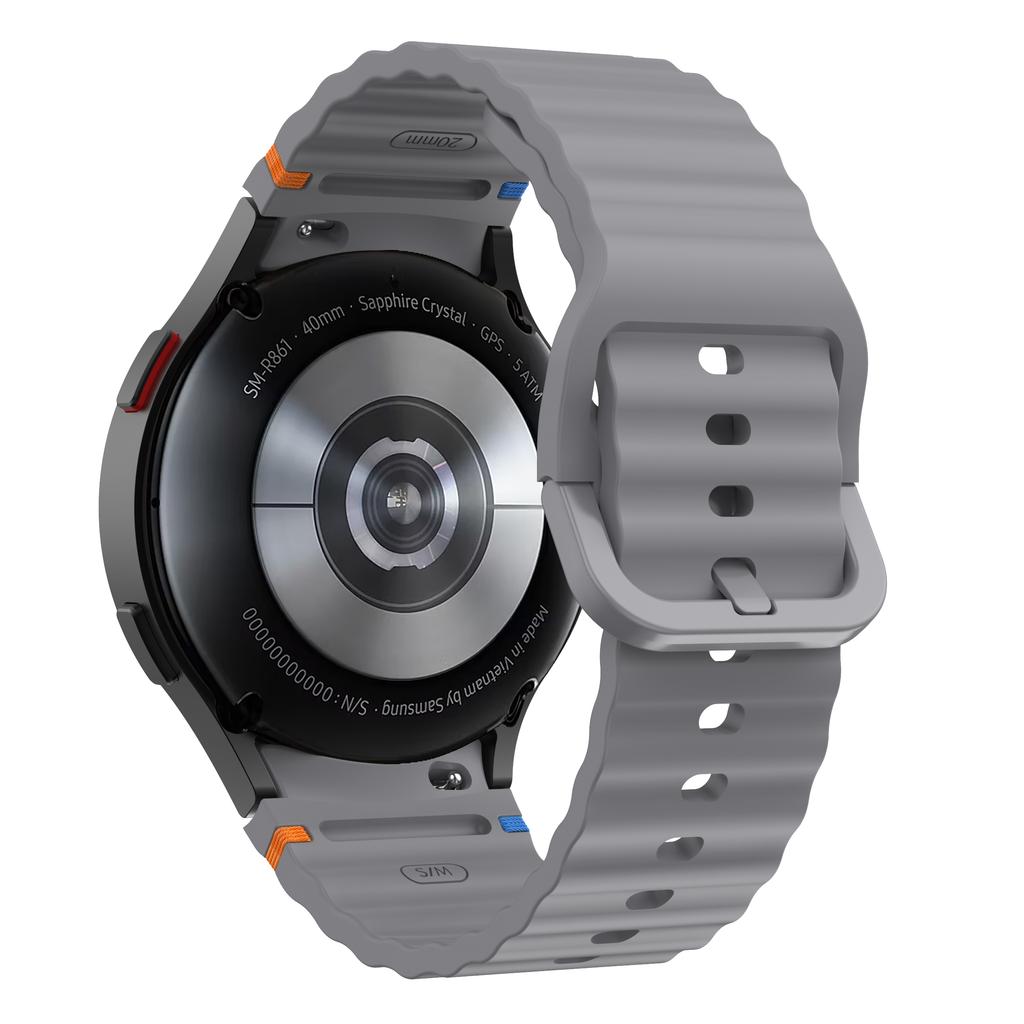Оригинальный силиконовый ремешок для Samsung Galaxy Watch 7 FE 6 4 Classic 5 pro 44 мм 40 мм 43 мм 47 мм 45 мм браслет Galaxy Watch6 7 ремешок