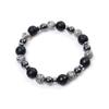 [Jbans Classic] Monogray Gemstone Bracelet (Y2101-Ac001_Gr)