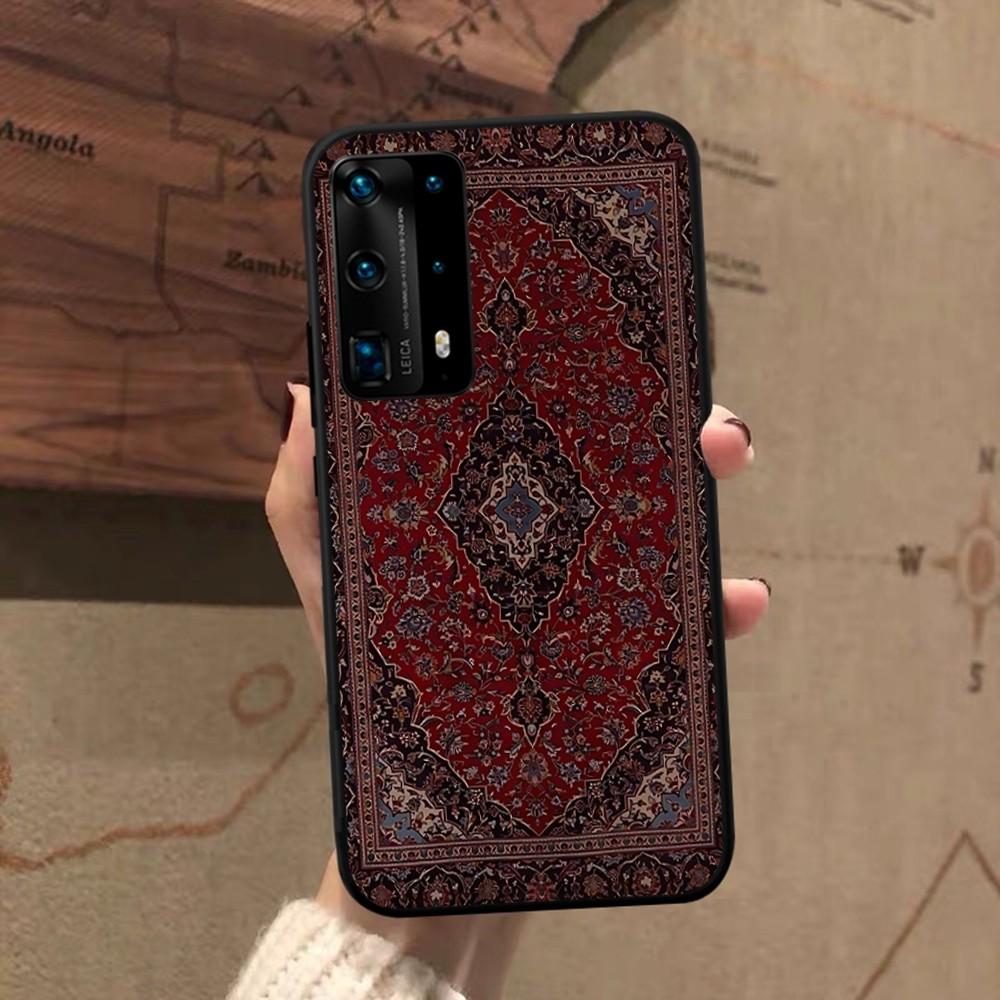 Чехол для телефона с цветочным узором в стиле персидского ковра для Huawei P 8 9 10 20 30 40 50 Pro Lite Psmart Honor 10 Lite 70 Mate 20lite