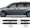 Honda ODYSSEY 2005-2010 ЧЕРНЫЕ Молдинги боковых дверей