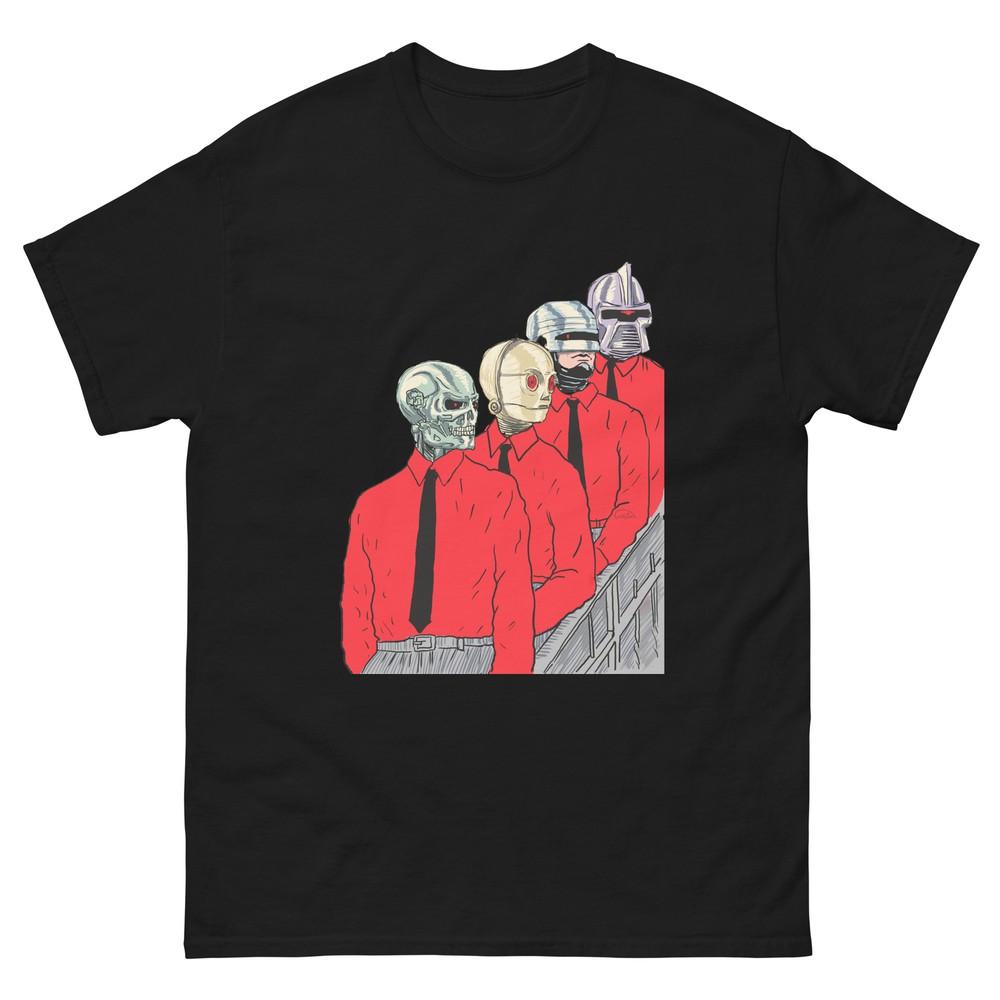 Унисекс футболка с принтом Kraftwerk Inspired