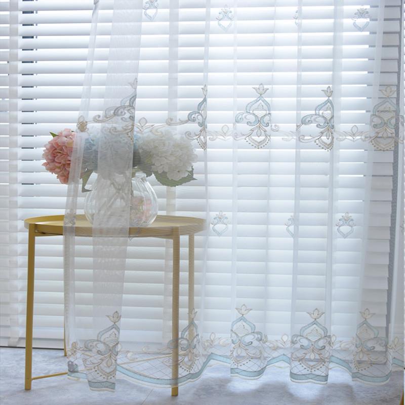 Французские роскошные бархатные тканевые шторы для спальни, тюль с цветочной вышивкой для гостиной, балдахин для виллы, украшение дома на заказ