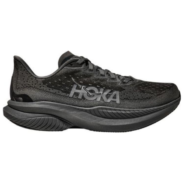 HOKA One One Mach 6 Minimalist Comfortable Non-Slip Low-Top Training Racing Running Shoes Women Sneaker Black 1147810-BBLC