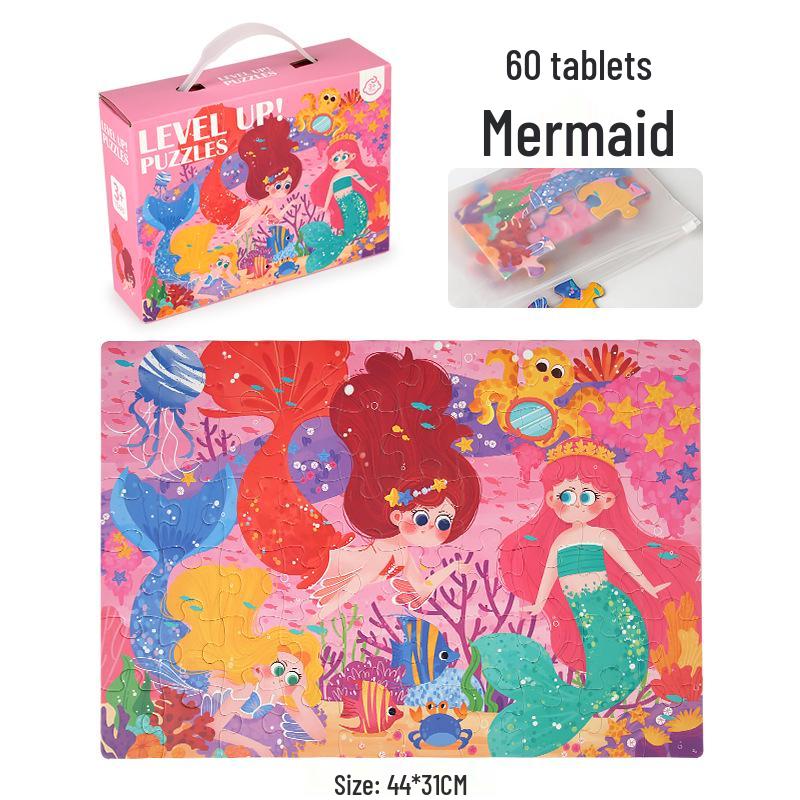 Magnetic Puzzle Set - Educational Toy for Children Aged 2-6