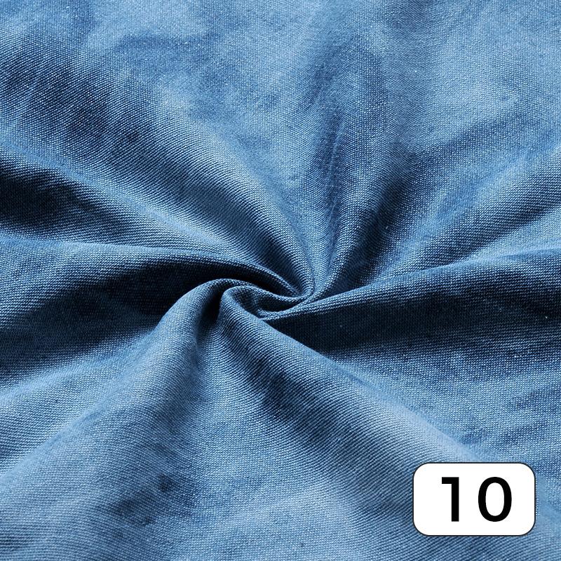 50*140 см модная джинсовая ткань тай-дай, промытая, плотная ткань для юбок, джинсов, брюк, одежды, платьев, шитья, сделай сам, пэчворк, материал