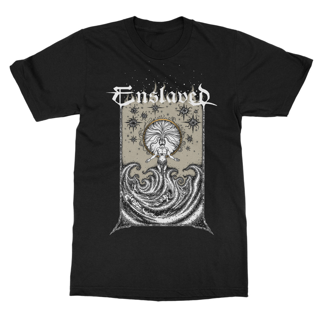 Hot Enslaved Band Graphic Cotton T-shirt Unisex Summer Short Sleeve Fashion Brand Tee Luxury Casual Vintage Retro Tops