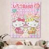 Милый гобелен Hello Kitty Бохо мандала Настенное панно для гостиной спальни Домашний декор