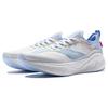 New LINING YueYing 3.0 Pro Running Shoes Men Low Top Standard White/Glacier Blue ARHU001-1