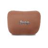 Car Headrest Cover Auto Seat Cover Head Neck Rest Pillow For Jeep Grand Cherokee Wrangler JK Gladiator Compass Renegade Patriot AKT1