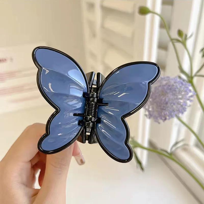 Модная элегантная заколка для волос в виде бабочки для женщин, темпераментные аксессуары для волос для девочек, милые и симпатичные индивидуальные головные уборы