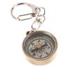 Portable Zinc Zinc Zinc Alloy Navigation Tools Vintage Mini Compass Camping Compass Key Ring Pocket Compass