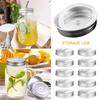 10pcs Storage Lids 70mm Sealing Cover Soft Mason Bottle Lids  Home