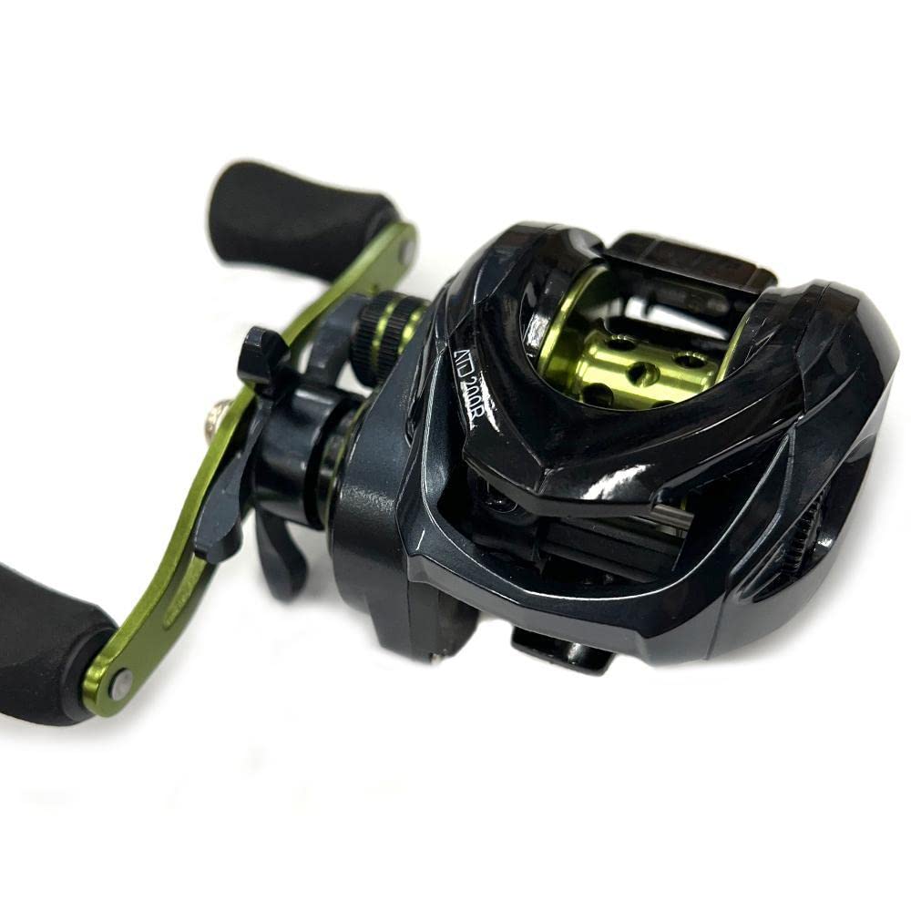 VISPREA YU264 Baitcasting Reel, 7.21, 8 kg Drag, Deep Spool