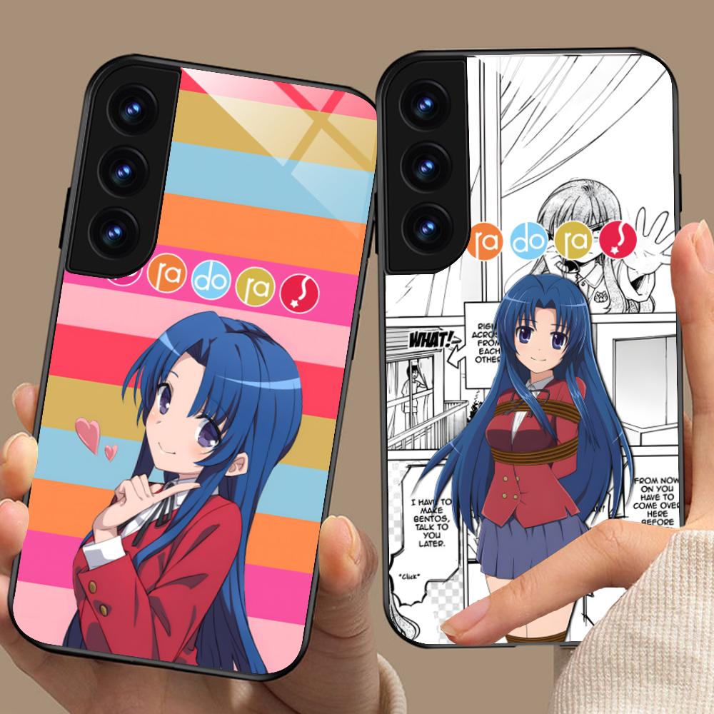 Чехол для телефона Toradora Kawashima для Samsung Galaxy A56 55 54 53 52 51 36 35 34 23 16 15 5G Стеклянная защитная крышка