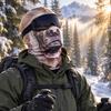 Дышащая Маска для Катания на Лыжах с Принтом Животных Балаклава Маска для Лица, Собака Кошка Тигр Косплей Лыжи Мужчины Женщины Полное Покрытие для Хэллоуина