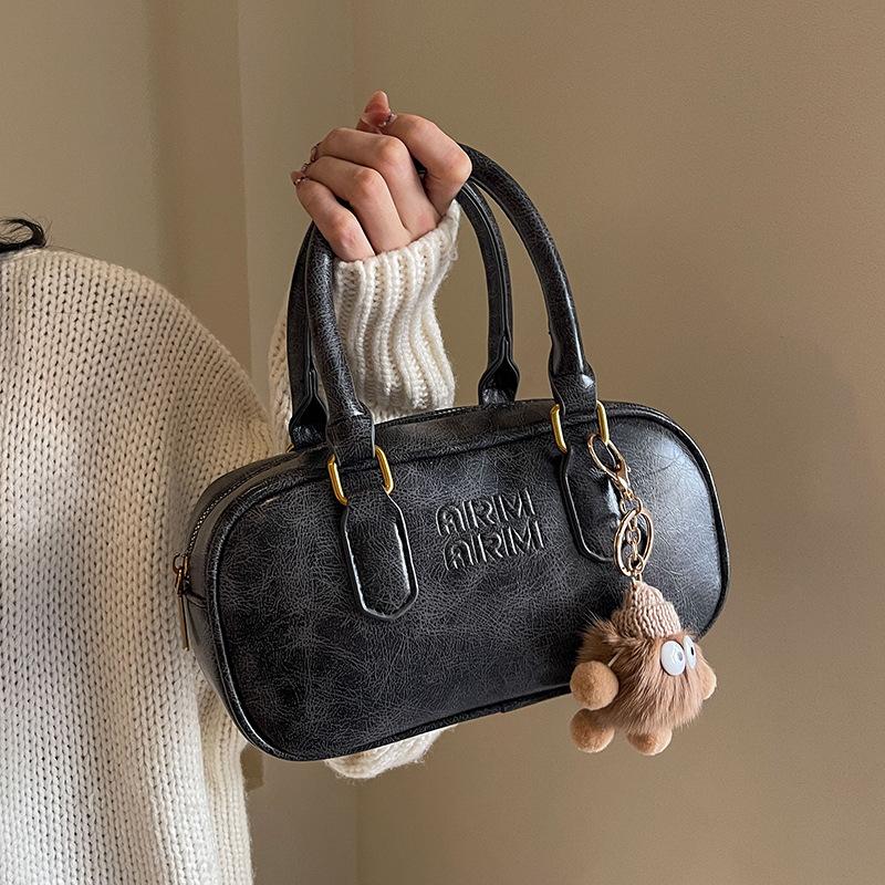 Сегодняшние популярные женские сумки универсальные сумки-боулинг портативные маленькие квадратные сумки женские однотонные сумки через плечо и мессенджеры