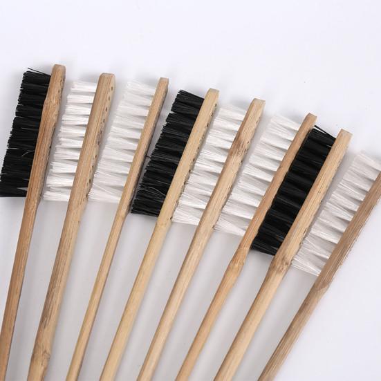 Щетка для птичьей клетки с длинной ручкой Деревянная щетка для чистки клетки для попугаев Товары для домашних животных Очиститель оборудования для птиц