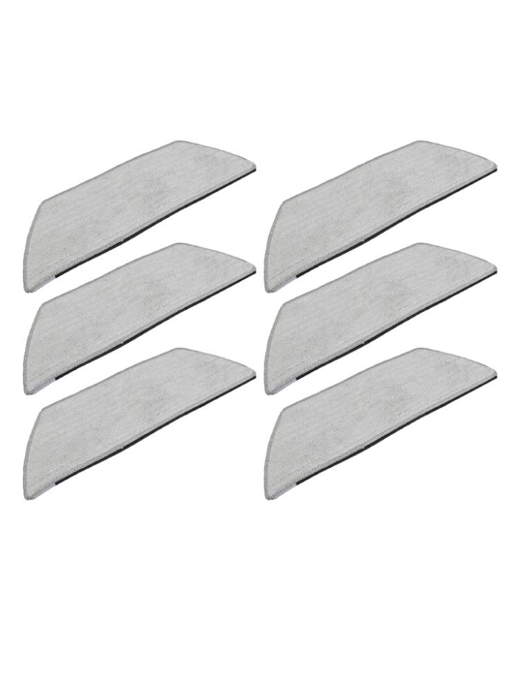 For shark AV2800ZE RV2820YE Vacuum Parts Replacement Mop Cloths 6 Pieces Microfiber Pads for Clean and Hygienic Floors