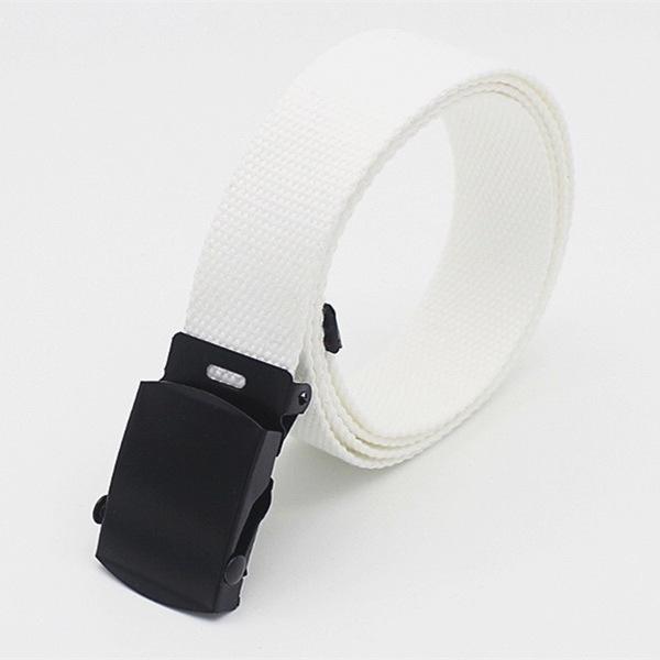 Женский ремень из холста, джинсовый, декоративный, с автоматической пряжкой, тканевый ремень, женский ремень