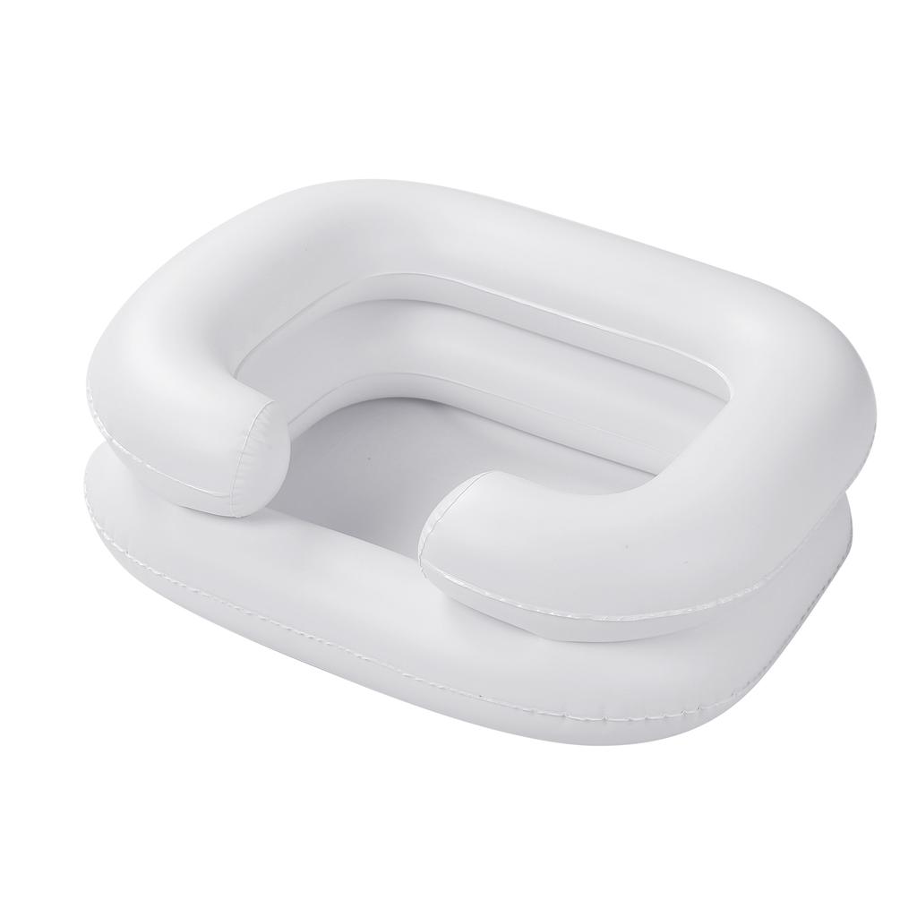 Портативная надувная миска для шампуня, складная, для мытья волос в постели, стрижки, окрашивания волос для пожилых и инвалидов