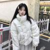 New Winter Short Cotton-padded Women's Stand-up Neck Cotton-padded Jacket