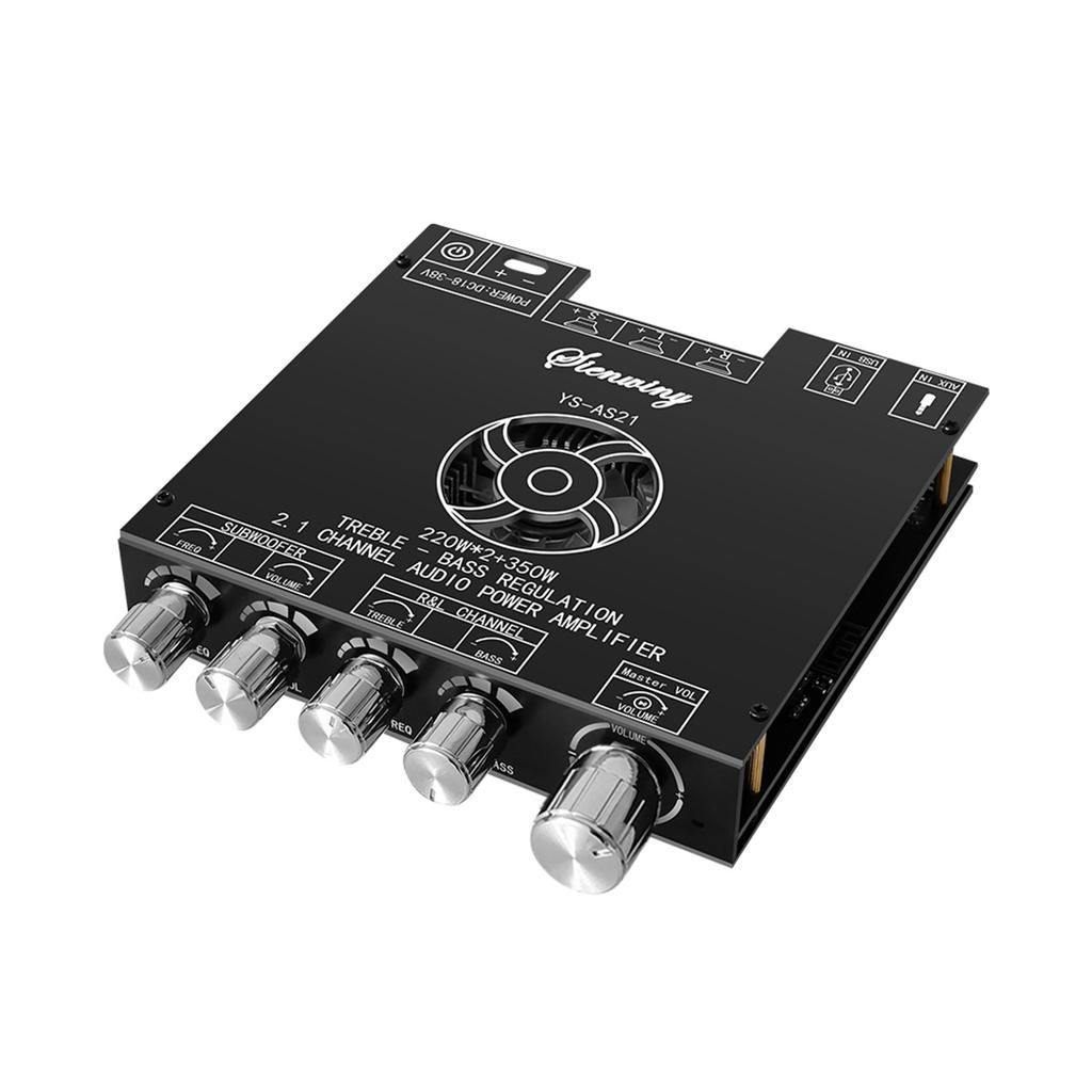 YS-AS21 2x220 Вт+350 Вт 2.1-канальная цифровая плата усилителя мощности TPA3255 Сабвуфер