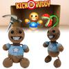 Мягкая игрушка Kick The Buddy, Кристально-мягкий мех, Коричневый, Высота 30 см, Наполнитель из ПП хлопка