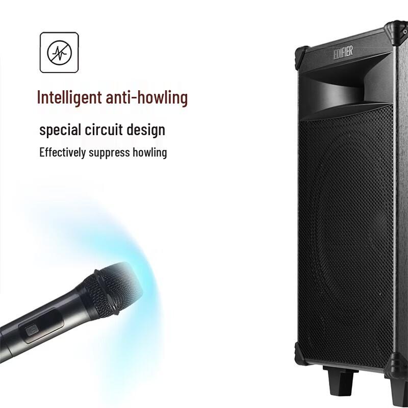 Edifier PW312 12-дюймовая портативная уличная Bluetooth-колонка, штекер CN (адаптер в комплекте) (Китайская версия)