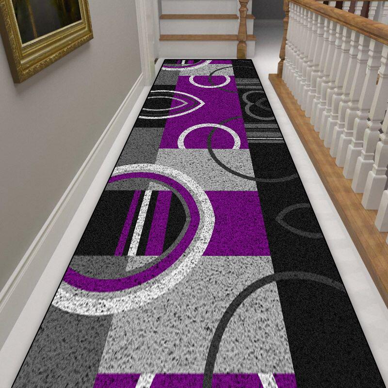 Геометрический скандинавский длинный ковер для коридора, противоскользящий, коврики для прихожей, украшение дома, прихожая, входной коврик, моющийся ковер-дорожка