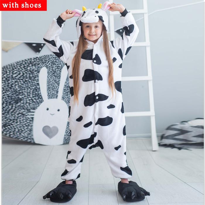 Комбинезон кигуруми, детские пижамы с единорогом для детей, детские пижамы с героями мультфильмов, детский костюм, зимний костюм для девочек, единорог, Jumspuit