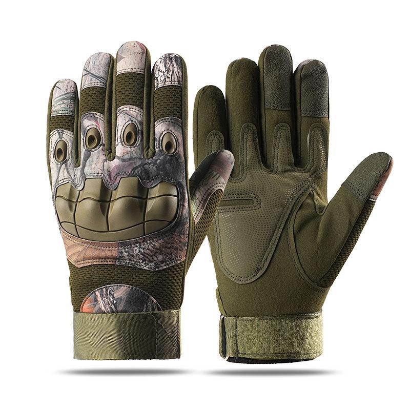 Bicycling Biking Gloves Outdoor Men Military Gloves Full Finger Tactical Protective Gloves for Fishing Fingerless Trip