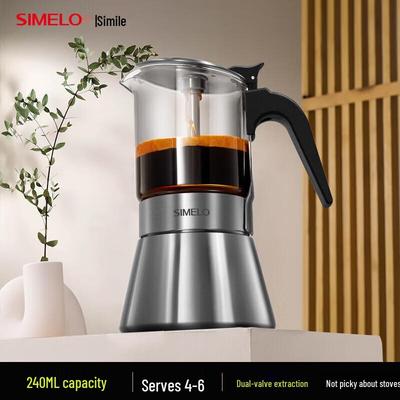 Кофеварка мока и электрическая плитка SIMELO