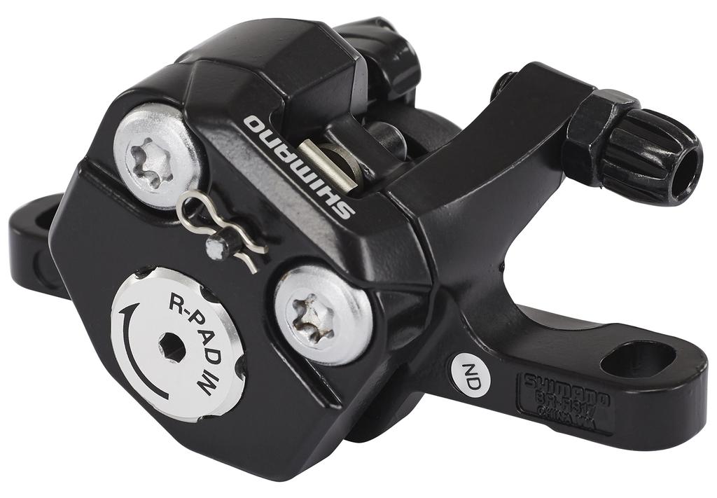Передняя резиновая накладка дискового тормоза SHIMANO, черная EBRR317FURL SORA (механический) BR-R317-F (Г01С)