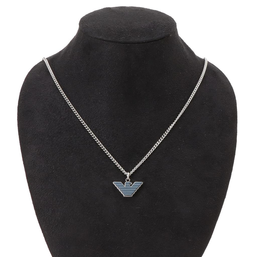 Ожерелье с подвеской синего цвета EGS2909040 [EMPORIO ARMANI] [Предмет]