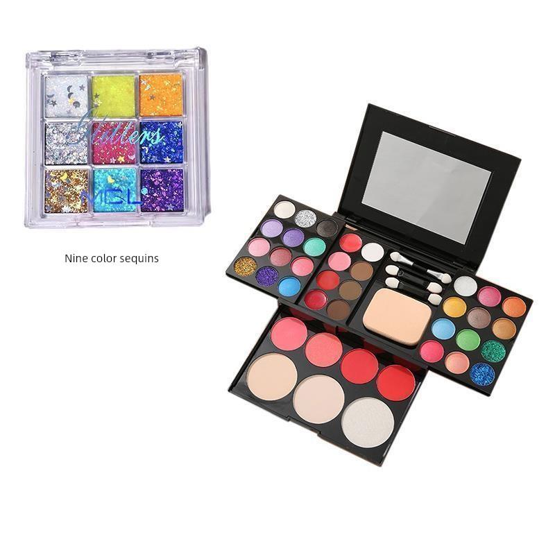 39-Color Makeup Palette for Stage Makeup and Performances, Multi-Purpose Eyeshadow Set, Complete Beauty Kit Recommended by Makeup Artists