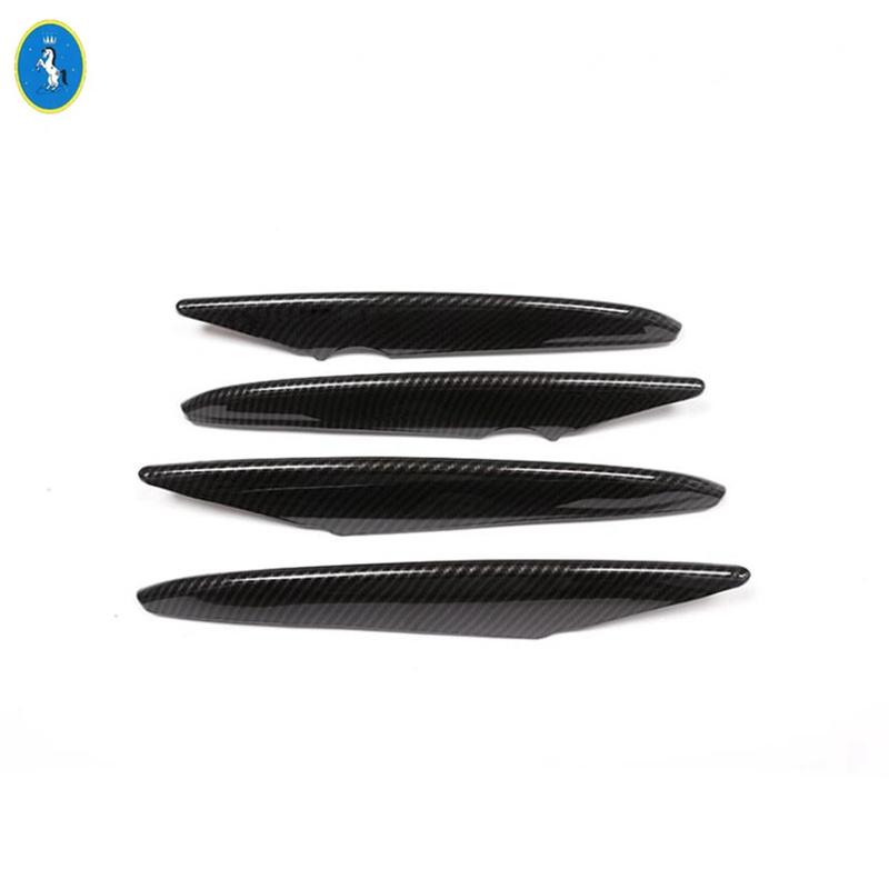 ABS Auto Front Bumper Fog Lights Grille Fog Light Decor Cover Trim For Mercedes Benz GLC X253 2015 - Exterior Accessories