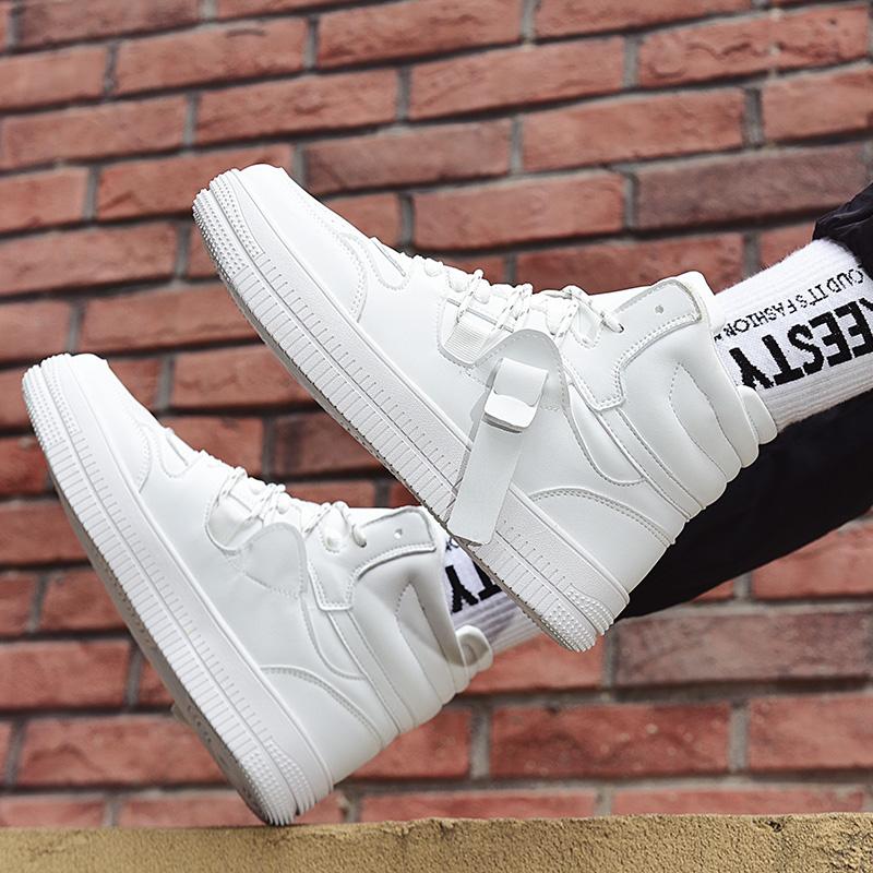 Четыре сезона модные кожаные высокие индивидуальные туфли для сноуборда мужская модная обувь популярная мужская обувь для активного отдыха