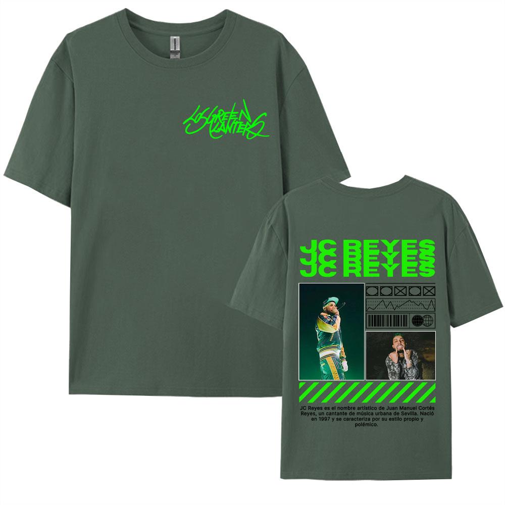 Rapper Jc Reyes Album 2025 Tour Graphic T Shirt Mens Harajuku Fashion Vintage Hip Hop Tshirts Casual Hipster Oversized Tshirt