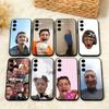 Смешной D-Daniel L-Larson M-Meme Чехол для телефона Samsung A73,A21s,A22,A31,A32,A52,A53,A71,A80,Мягкий черный корпус